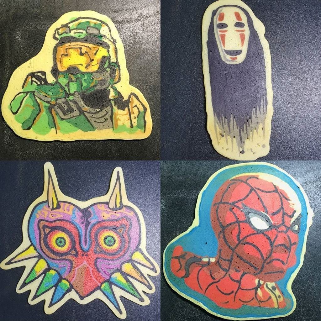 drdancake's tweet photo. Some of the coolest cakes from our 1:15 session today at #chicagocomiccon #chicagowizardworld . 2 are by @nosketch… https://t.co/b9jDdMN8UC https://t.co/XKOw6Xw9ok