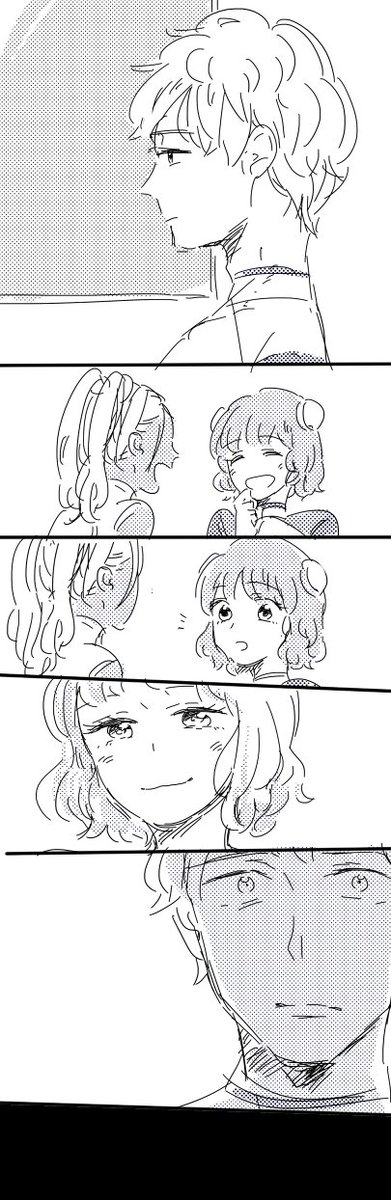 アリエスの優しいほほえみでセイラへの罪を忘れたくなるシャルス(アストラまんが) 