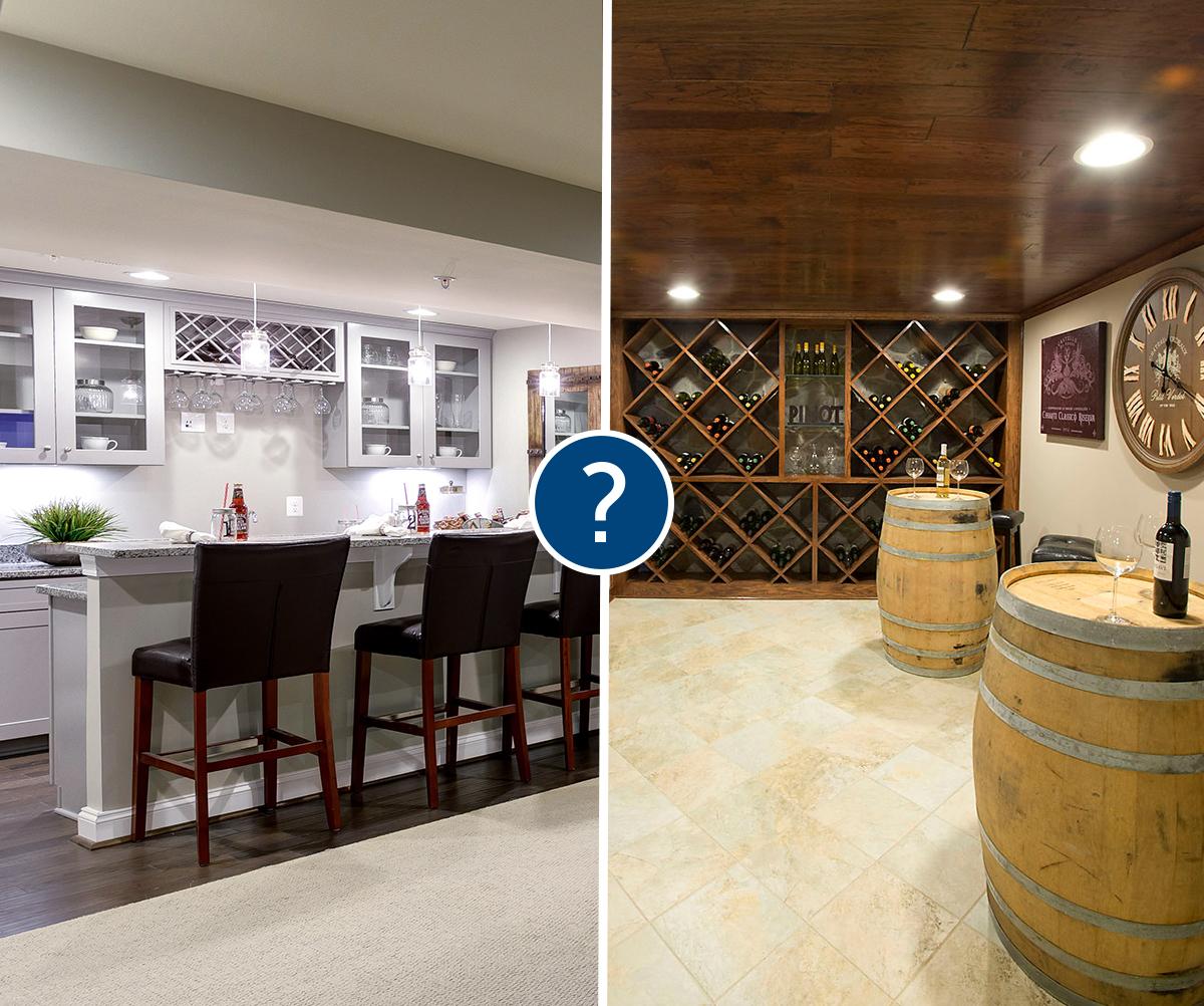 Ryan Homes On Twitter What S Your Basement Preference Wet Bar