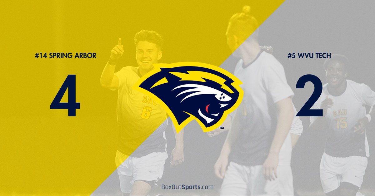 SAUCougars's tweet photo. MSOC | 🚨UPSET🚨 #14 @SAUSoccer takes down #5 WVU Tech! #CougarNation #CLscores https://t.co/yhbbbV8c13