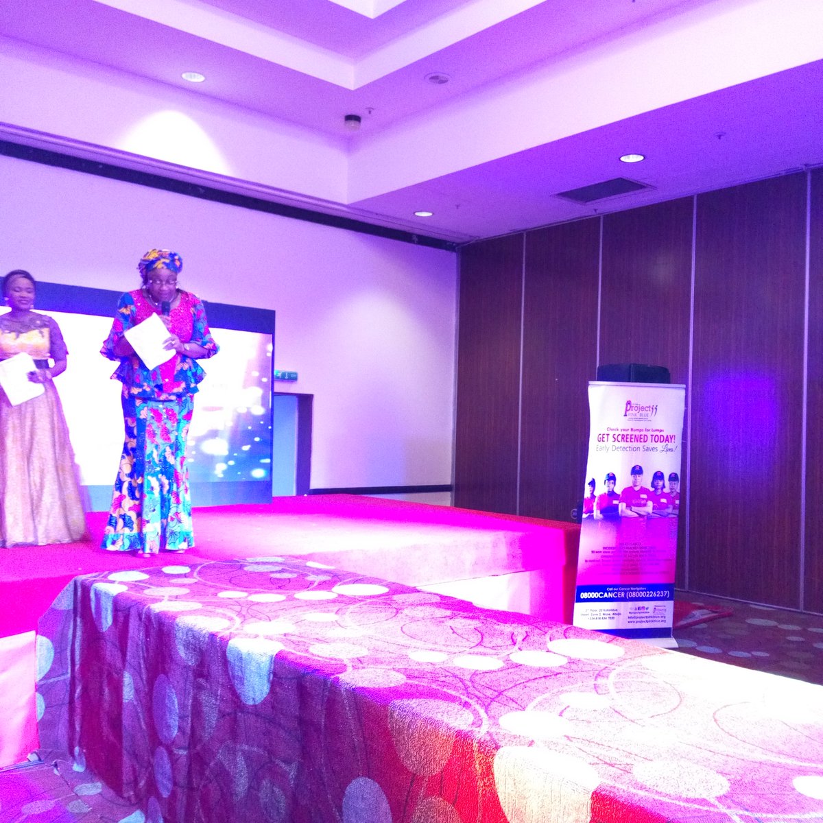 misshealthng's tweet photo. Ngozi Azodo, Director of Special Projects, rep. of @IsaacFAdewole Minister of Health giving opening remarks #misshealth https://t.co/PvPGy42ier