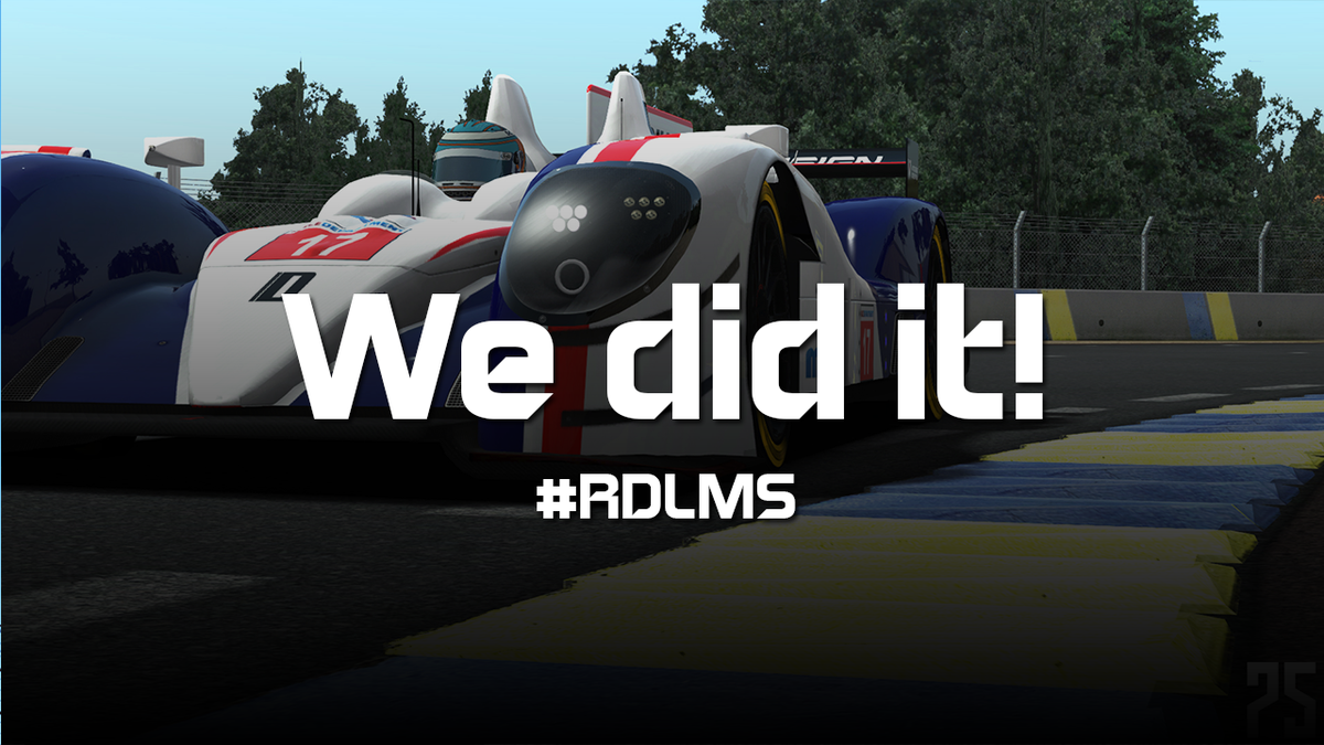 DrillersSimsprt's tweet photo. We did it!🎉 Our first @RaceDepartment #RDLMS Victory at Road America!🇺🇸
Top class boys!👊🏁 https://t.co/rpJ2x71ugy