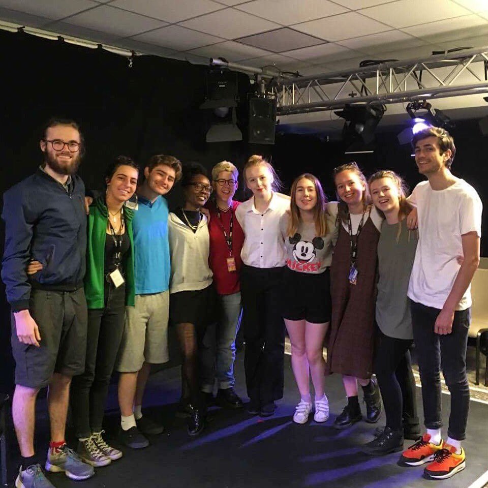 EdinburghMTC's tweet photo. Better late than never: goodbye in 140 characters- threadbare you've been mental. Over and over (for now). #wesurvived #threadinburgh https://t.co/ncw1Jr9tzz