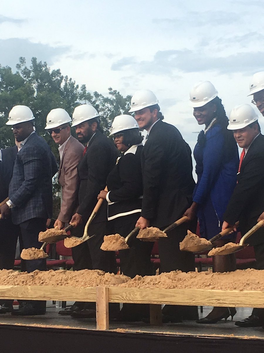 MHSELADPT's tweet photo. Madison High School Groundbreaking 8-24-17! Preparing for a future full of success! https://t.co/dBYINlZPjd
