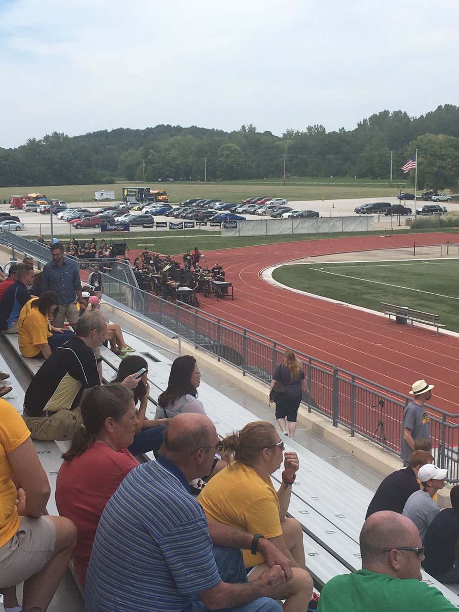 Getting ready to perform!