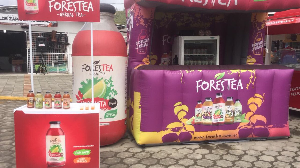 Forestea_'s tweet photo. Ven y prueba la nuevos sabores de #forestea y la #feriadeloja https://t.co/mE5e9WpSLX