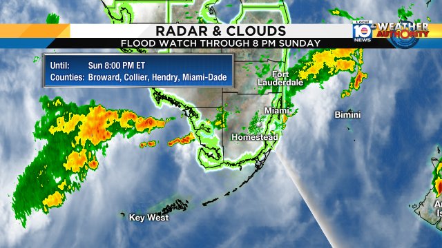 Flood Watch has been extended until 8 PM Sunday. Additional heavy rain is likely at times tonight & tomorrow https://t.co/Y8vNG7yiDw
