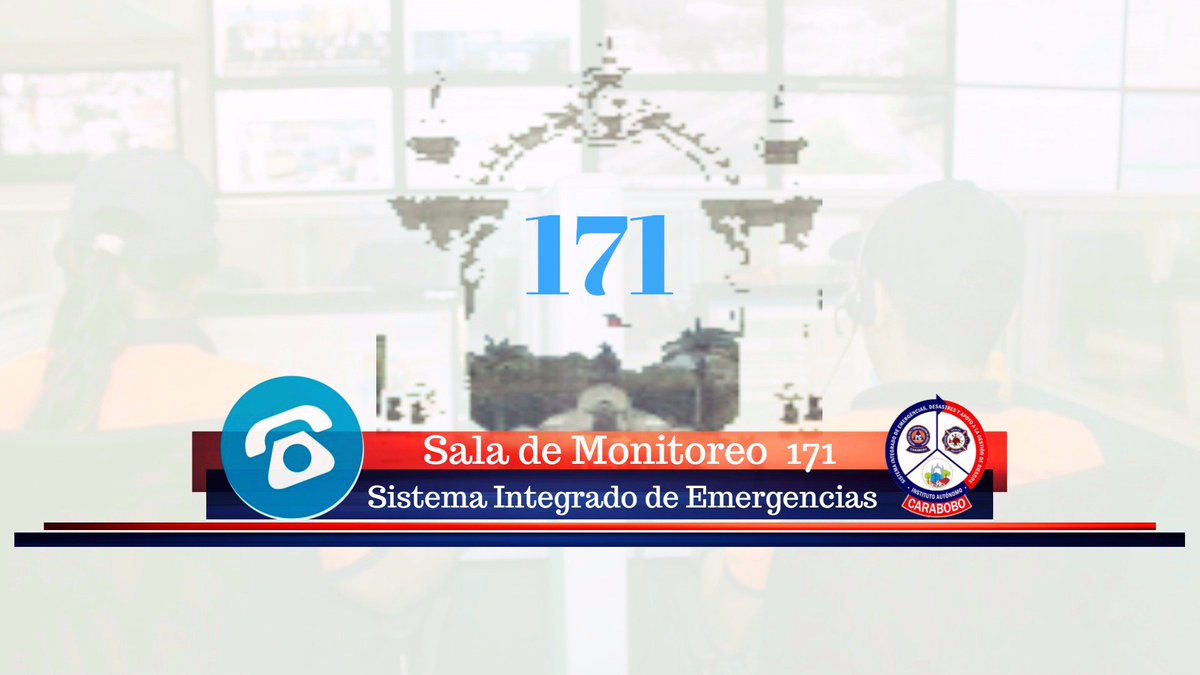 SistemaCarabobo's tweet photo. Te invitamos a seguir la cuenta #Twitter de nuestra sala de monitoreo @Carabobo171  #24horas #171 #emergencias #apoyo #ayuda #solicitudes https://t.co/qRK8N4Bkex