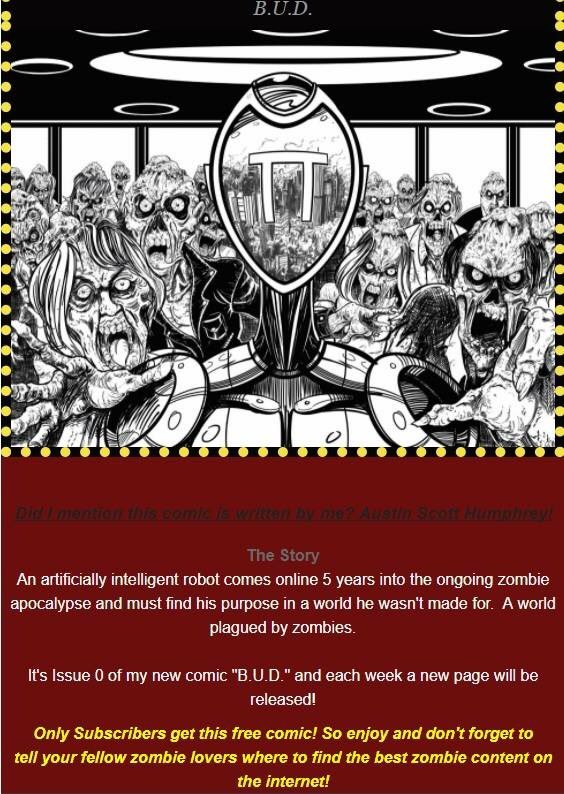 NewZombieComics's tweet photo. @zSurvivorLog @FrankLeeZombie @ZombieScott23 @Zombombs @ZotBakingCo @Yueknowit @ricothezombie @officezombies @MapleLeafZombie @ZombieMailman Satiate your hunger for zombies with our Weekly Newsletter.  FREE COMICS, interviews &amp; debuting my comic!

Signup @ https://t.co/RmF5lmTeu9 https://t.co/65WNlSXHww