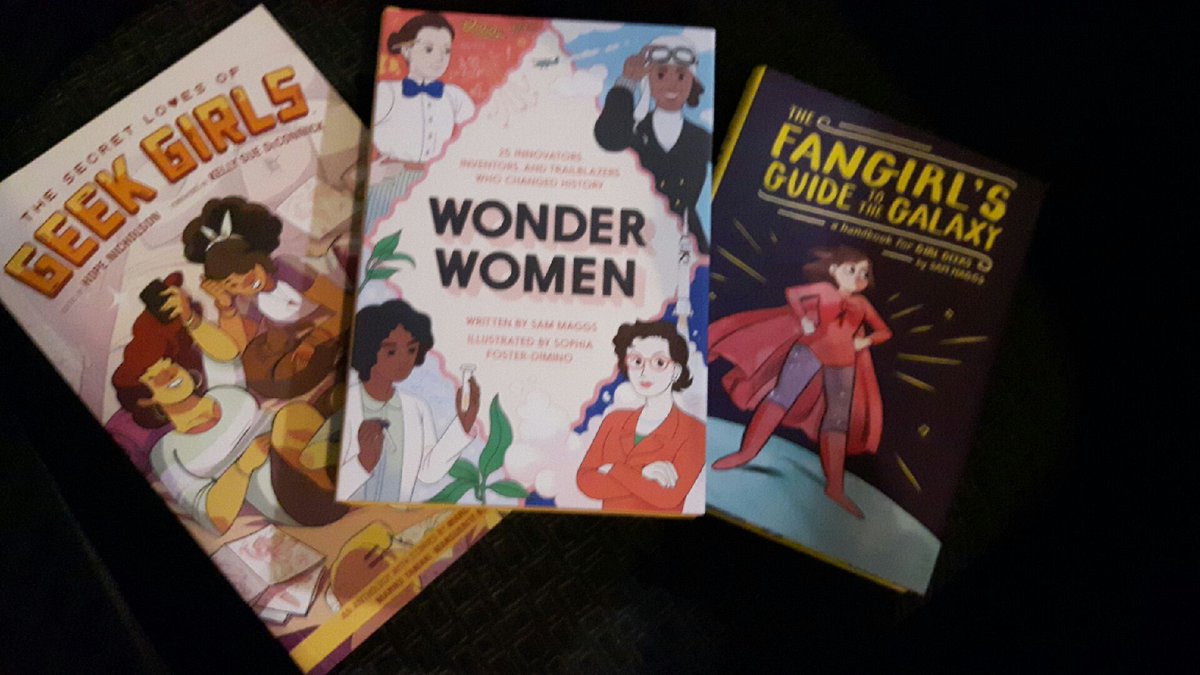 MacsFireweed's tweet photo. It's our 2nd day @YukomiCon  selling books with Sam Maggs.  Her Q&amp;A panel just ended &amp; we're getting ready to watch a Medieval Combat demo. https://t.co/mKHwIx6bfB