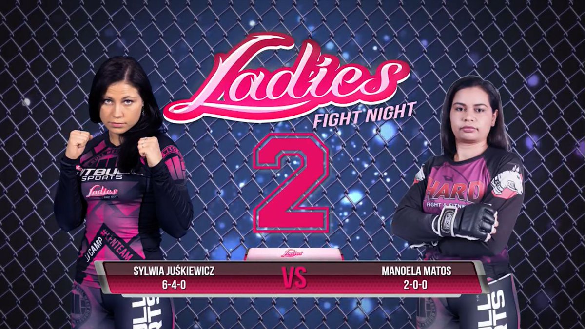FightLadies's tweet photo. #LFN #IRA TKO w 3 rundzie!!! Sylwia Juśkiewicz dzięki galaktycznej formie w klatkoringu pokonuje Manoelę Matos 🔥🔥🔥 https://t.co/EhnoopalDT