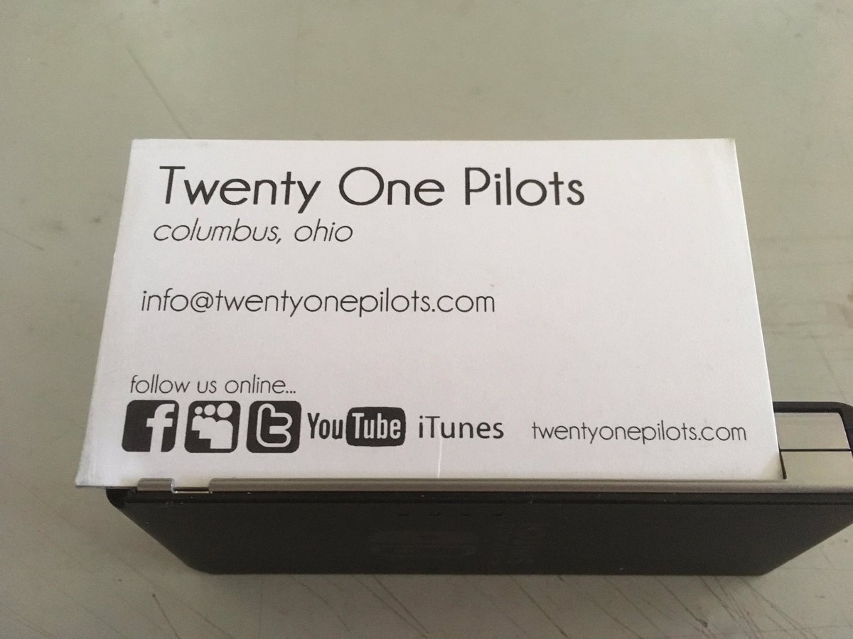 topupdating's tweet image. Business card from 2010 via bsparks on reddit