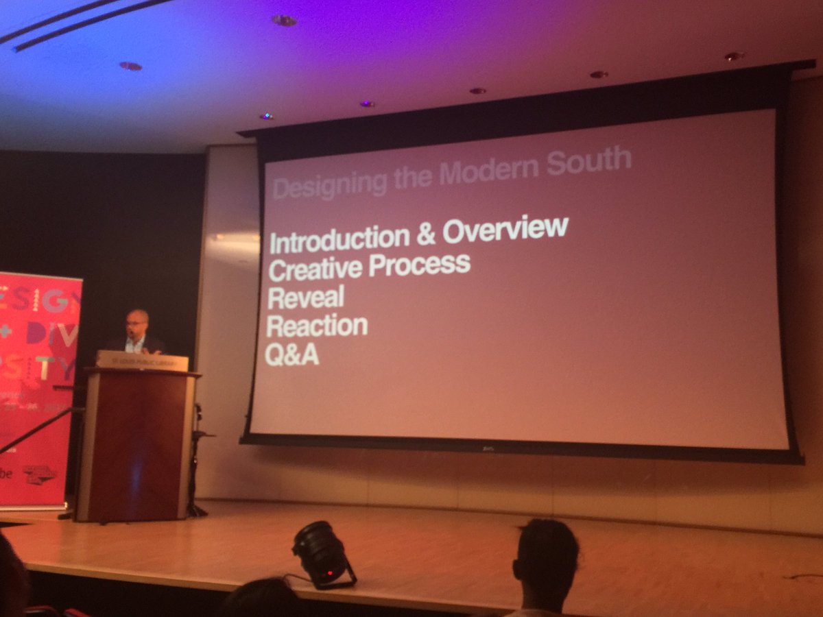 Jwuetcher's tweet photo. Design in the modern south with @GusGranger at #DesignPlusDiversity @plusdiversity https://t.co/hHAI7qCUO6