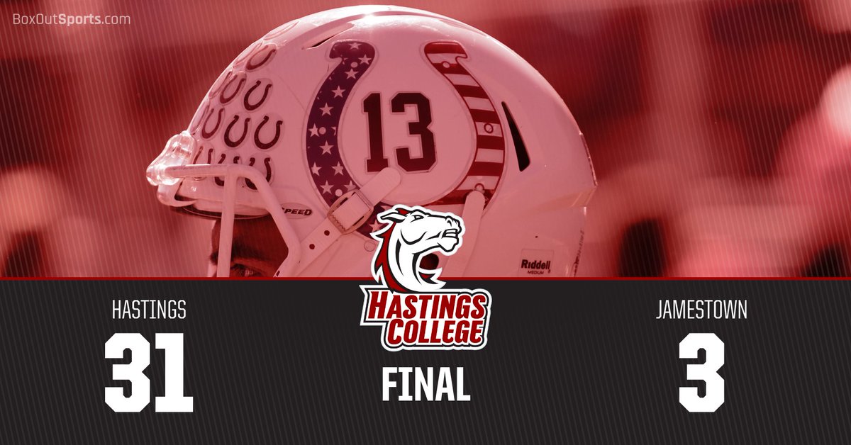 HastingsBroncos's tweet photo. Defense held the Jimmies to just 216 yards of offense. Great Start! https://t.co/hFcIjKJ85c