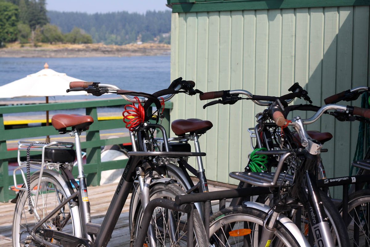 April_Point's tweet image. We think cycling around Quadra on an electric bike is a great way to enjoy what's left of summer. 🌞   #iGoelectricbikes #rentme