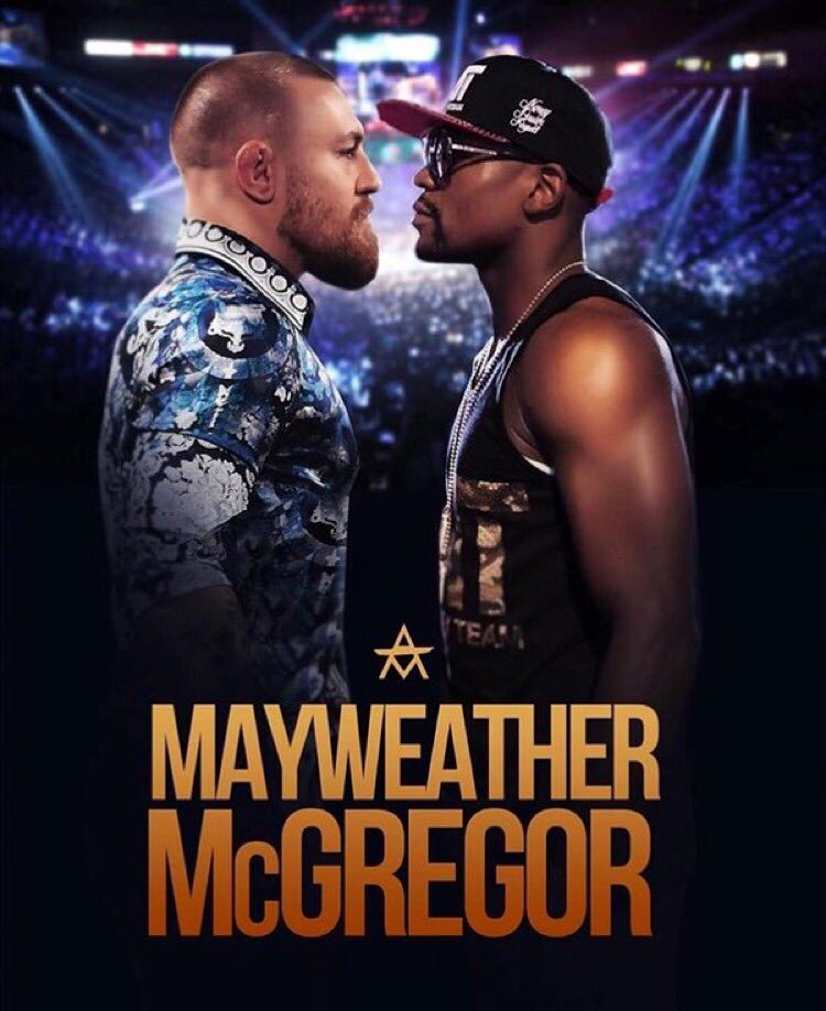 Maxeking_'s tweet photo. Who y'all got tonight?! #MayweatherMcGregor #TMT #McGregorFTW https://t.co/cA4RHQnwHb