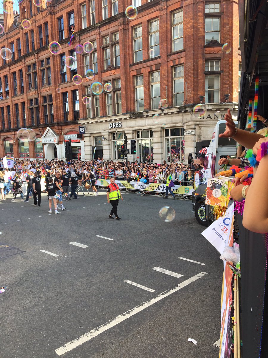 Great day on the @OutatTesco float 🌈