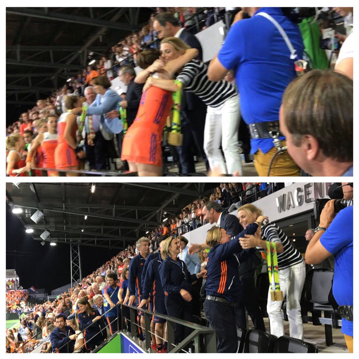 Trots op ons Nederlands Dames Team. EUROPEES KAMPIOEN!!!! 🏆🥇<a href="/oranjehockey/">OranjeHockey 🇳🇱</a> <a href="/MarloesKeetels/">Marloes keetels</a> <a href="/alysonannan4/">Alyson Annan</a> captain en coach...trots op jullie!