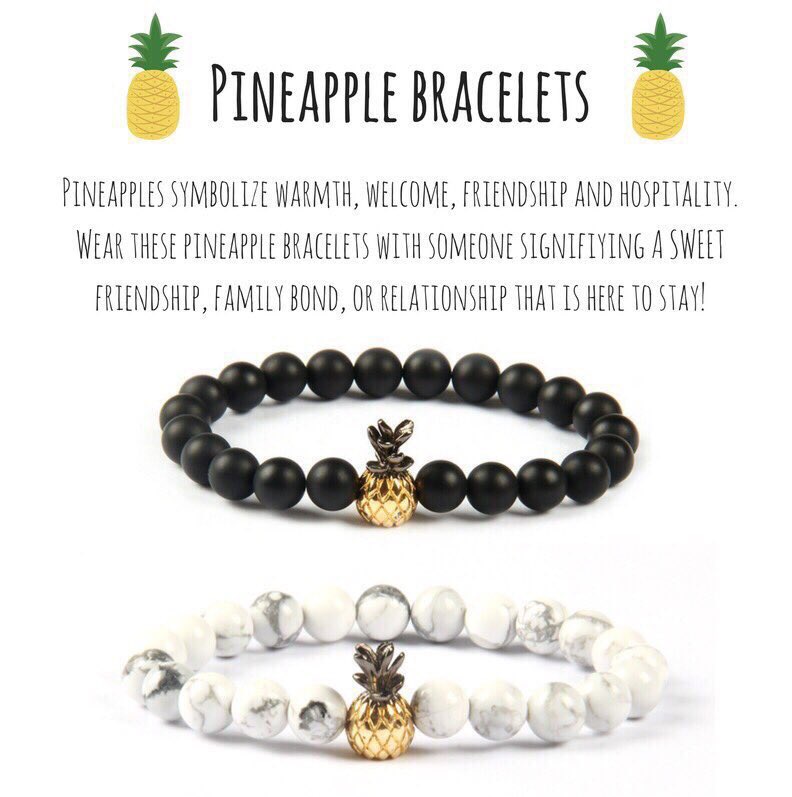 BEFlTMOTlVATION's tweet image. Our pineapple bracelets from Alphaaccessories.co are 🔥😍🍍🍍