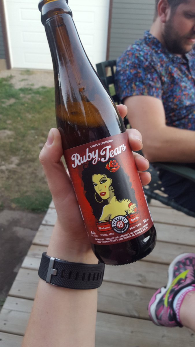 kirbeep's tweet image. That moment when you notice one of your favourite beers got a name change @Parallel49Beer #p49 #rubytears