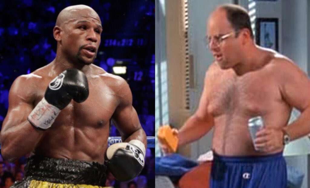Seinfeld2000's tweet photo. like for mayweather
rt for costanza https://t.co/tEb8lnvTkp