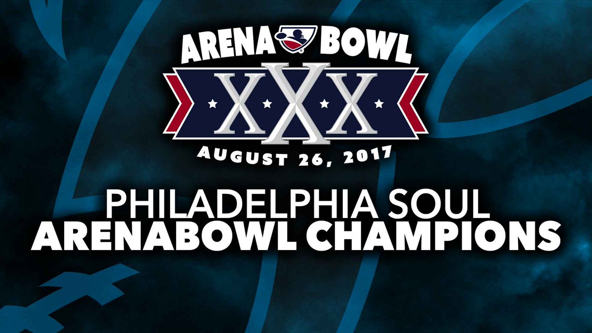 Soul Snare Second Straight Foster Trophy in ArenaBowl XXX arenafootball.com/articles/soul-… #TAMvsPHL #AB30