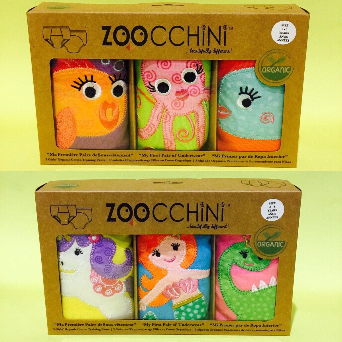 olybowandarrow's tweet photo. Girl's 3 Assorted Organic Panty Set - Zoocchini 2-3 Years, 4-5 Years, and 5-6 Years for $29.99 #childrensboutique #kidsunderwear #olympiawa https://t.co/1qS0HXkgw4
