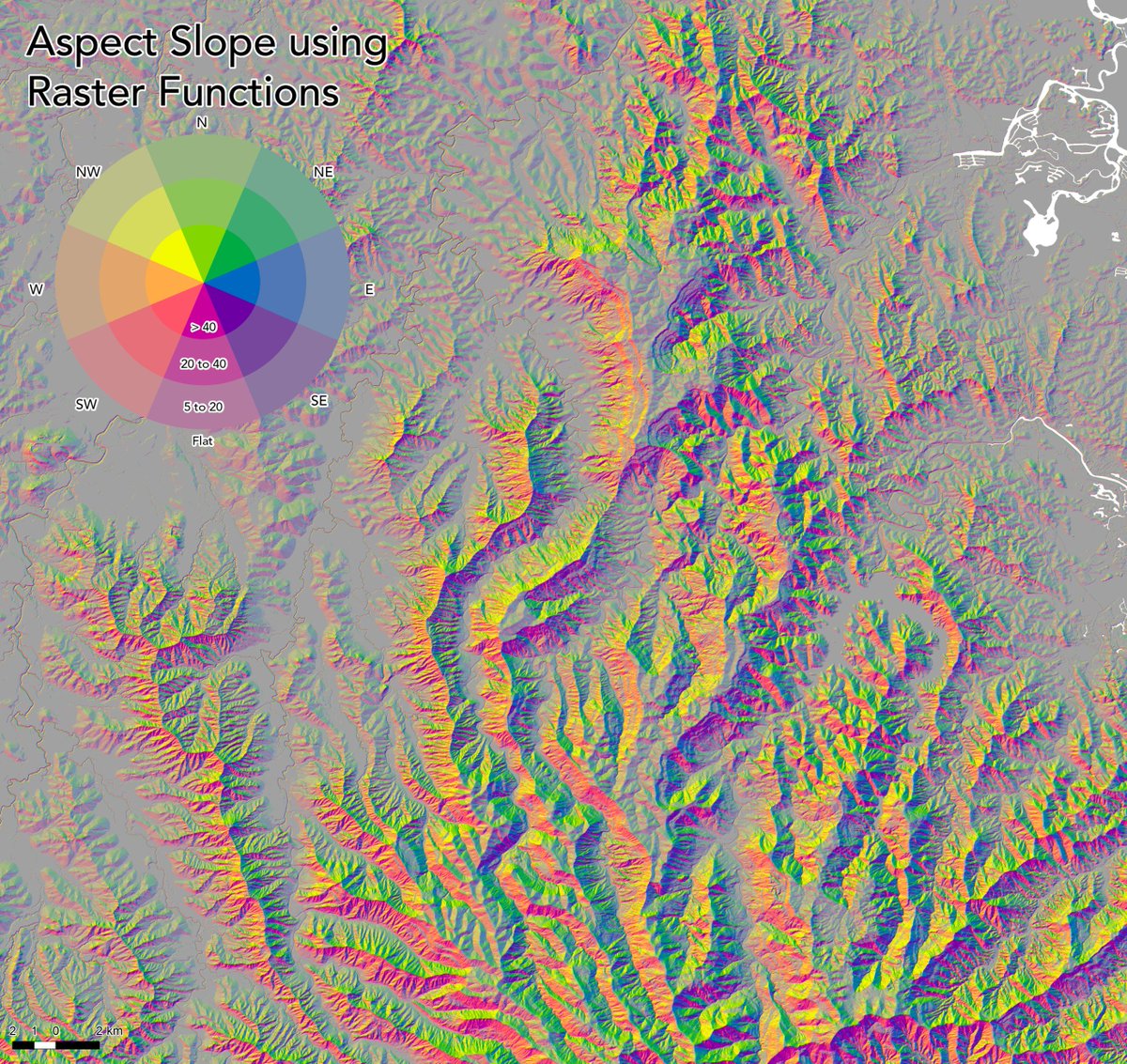 SimonGIS's tweet image. Dynamic Raster Functions for Slope &amp;amp; Aspect in #ArcGIS 
arcgis.com/home/item.html…