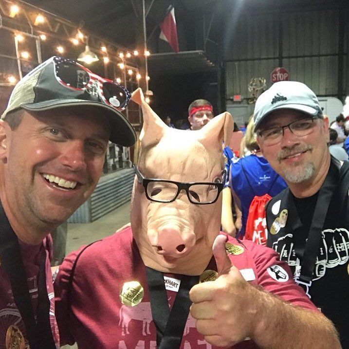mikedmerrill's tweet photo. I made a pig of myself at #MF1K #meatfight https://t.co/4DyHnb3brm https://t.co/P3Ib9ggmpy