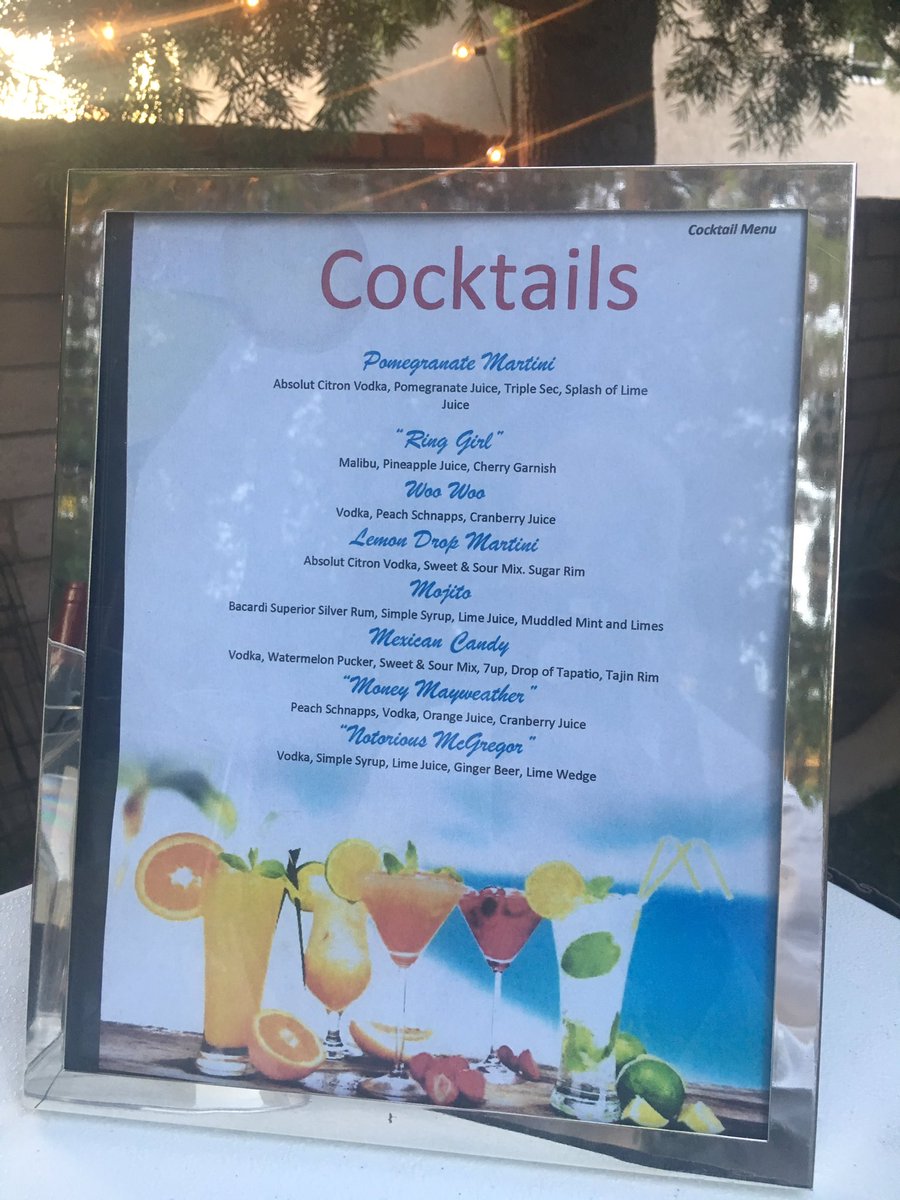 iAMaMixologist's tweet image. @FloydMayweather @TheNotoriousMMA Bartending the #FightParty #Bartending #Mixologists #DiamondBar #TBE #TMT #McGregor