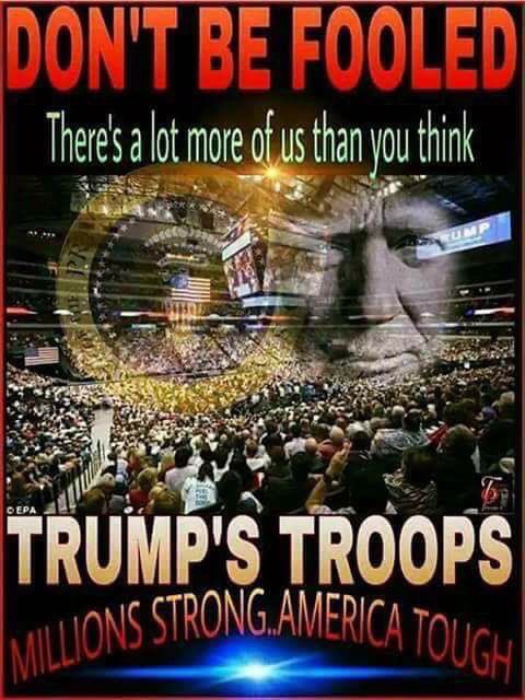 LadyRedWave's tweet photo. #SaturdayNight 

#WeRWithTrump
#TrumpsArmy
#TrumpTrain
#TrumpsATeam
#TrumpsTroops https://t.co/aknts4MohH