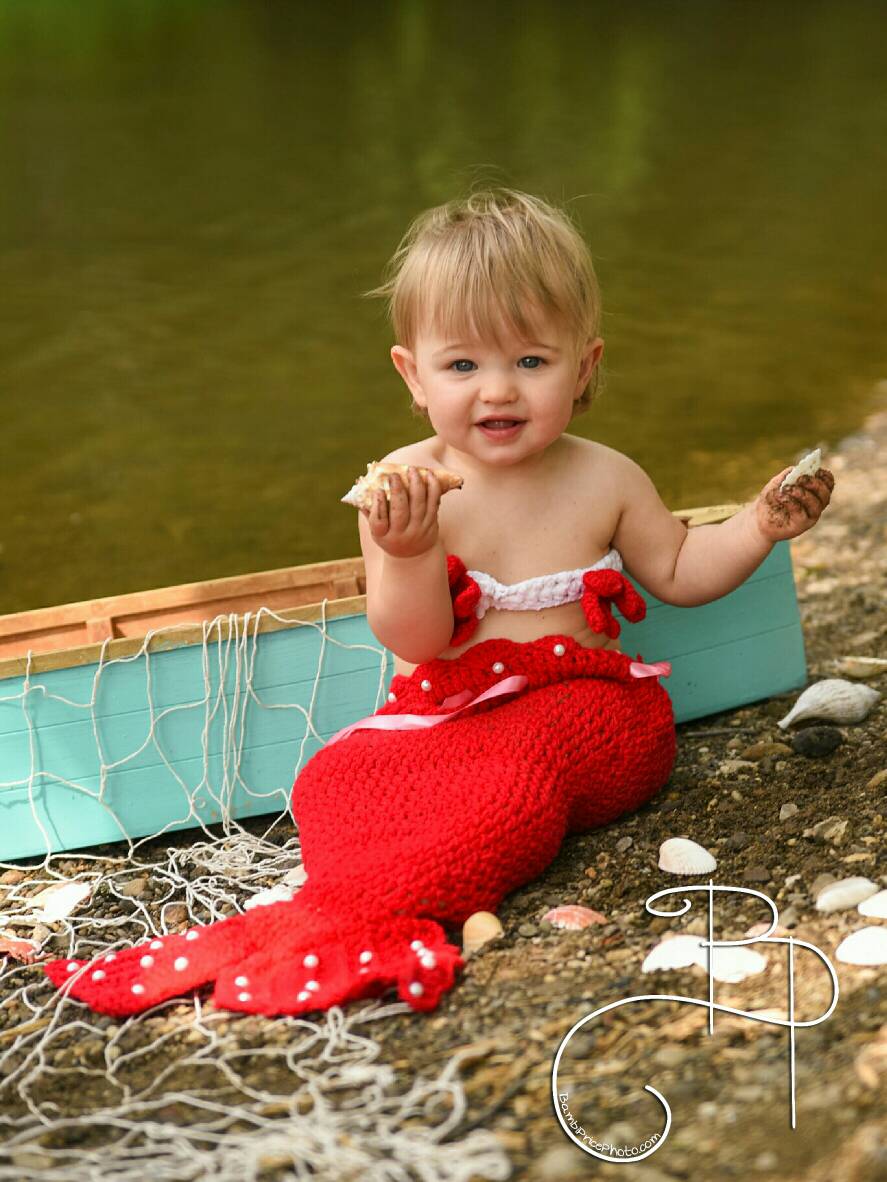 I got to hangout with a #mermaid ! What a little #cutie ! #bambipricephoto
