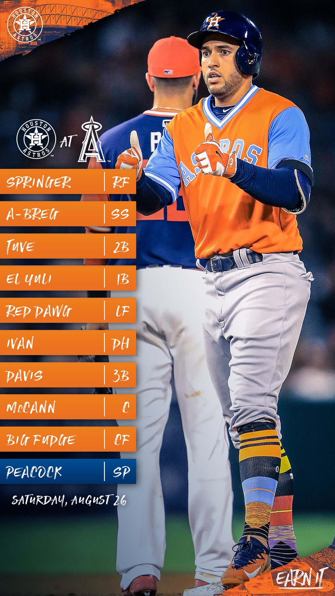 Houston Astros on Twitter "PlayersWeekend continues tonight in