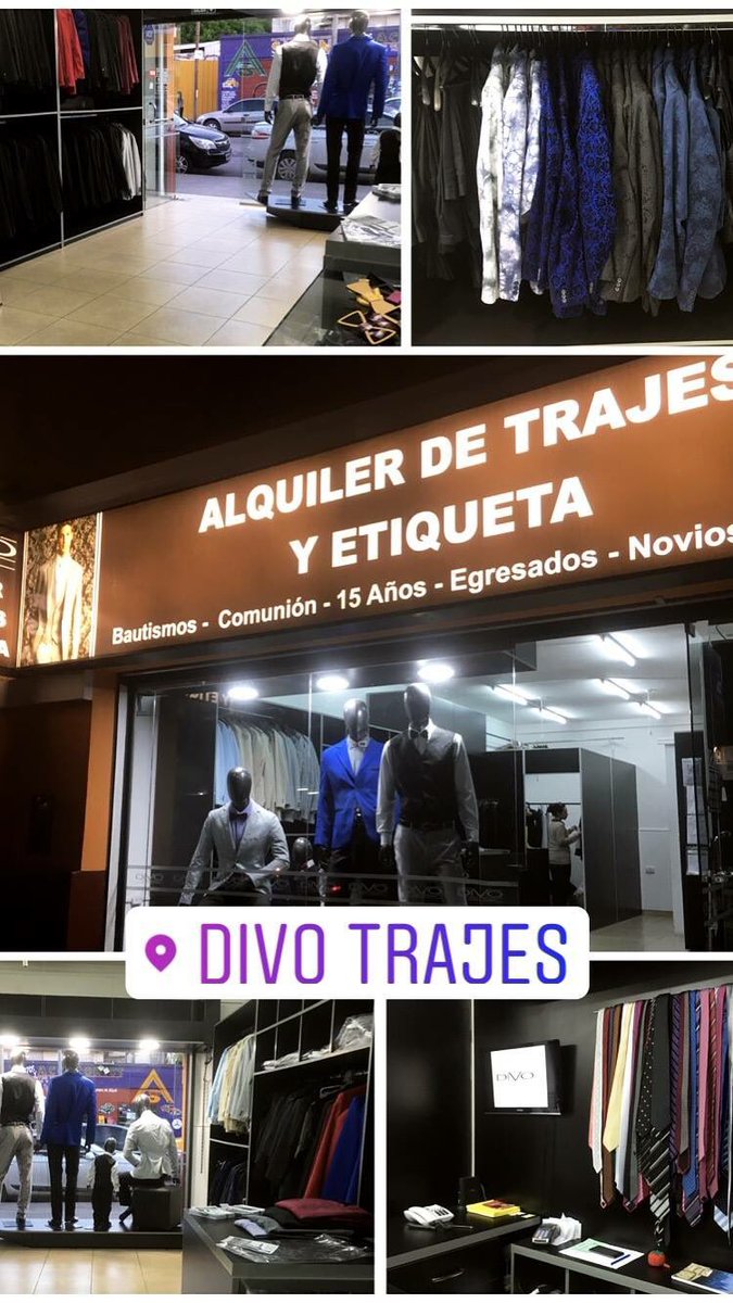 Tenemos muchas opciones para vos en nuestros locales de #DivoTrajes 👔 ¡Te esperamos de lunes a sábados de 9,30 a 13hs y de 17 a 21hs!