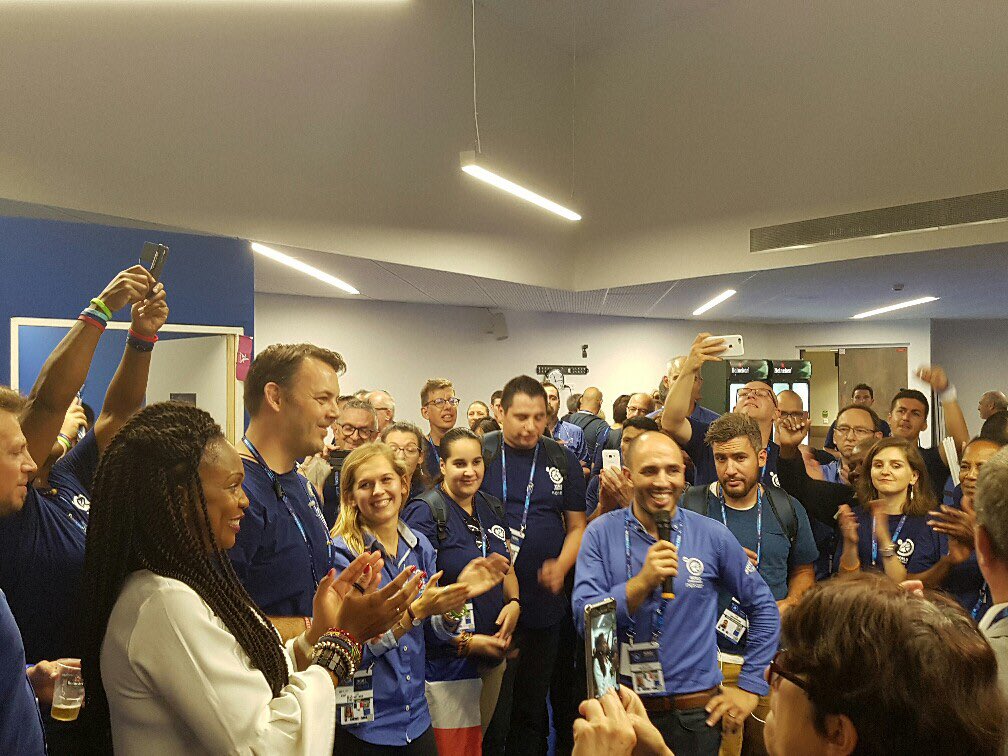 Merci à tous les bénévoles pour ce formidable travail lors des championnats du monde. #ParisLutte2017 <a href="/FFLutte/">FranceLutte</a> <a href="/Paris2024/">Paris 2024</a> <a href="/FranceOlympique/">FranceOlympique</a>