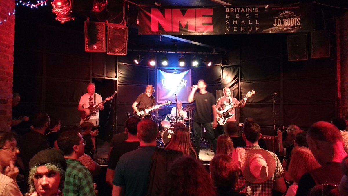 On stage for their EP release : <a href="/higgsntbosons/">Higgs And The Bosons</a> #locallive17