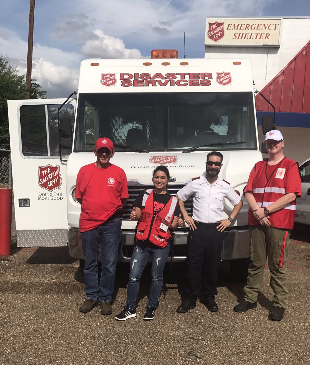 Mcallen Emergency Disaster Team deploy to Corpus Christi to provide mass feeding, water, emotional and spiritual care. #Harvey2017