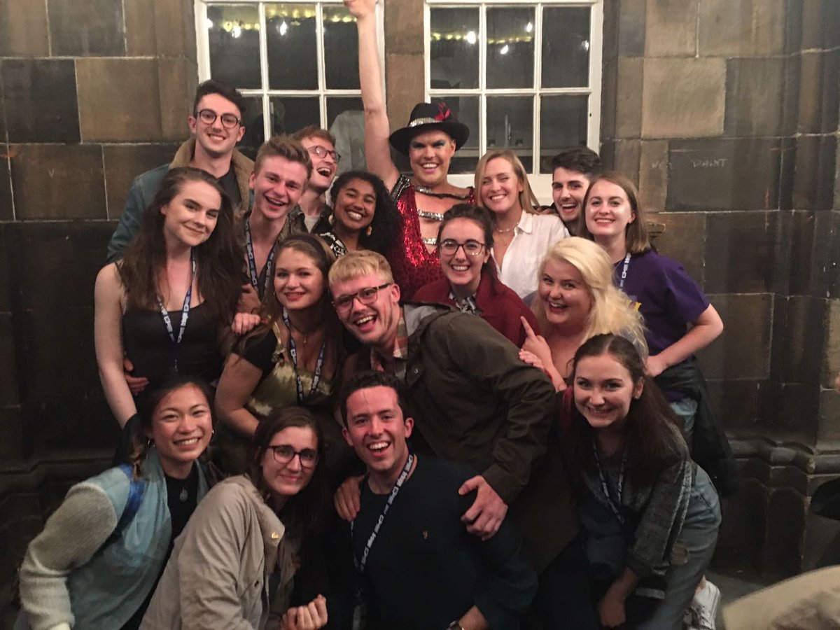 Godspell_Fringe's tweet photo. We had SO MUCH FUN seeing @Accordionhans tonight! #PrepareYe #theGAYoftheLord 😍😍😍 https://t.co/1OR0D4bh2L