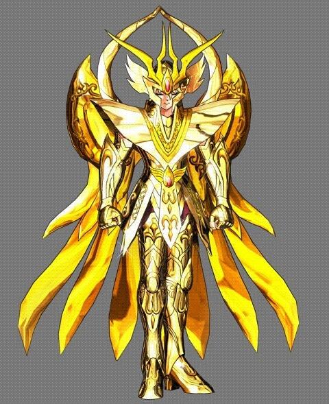 Shaka de virgo caballero de oro armadura divina