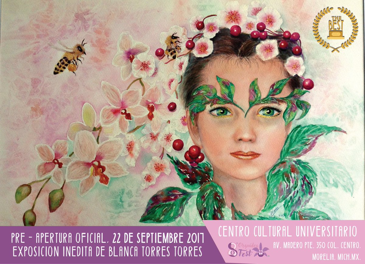 OrquideaFest's tweet photo. Pre-Apertura Oficial 22 de Sep.@CCulturalUNMSM presentando 25 obras inéditas de Blanca Torres, Galardonada FIO 2017 @arielmupa @secult_mich https://t.co/JoEbZe2ZVr