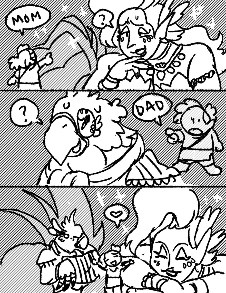 never posted these pages i did for my BOTW mini zine, available only in print at conventions!!! im gonna try to have them up on gumroad soon 