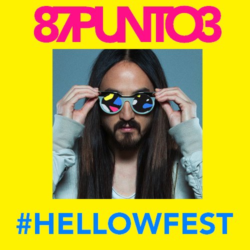 87punto3's tweet photo. ยกAHORA! En el @HellowFestival๐
8:40PM @SteveAoki en el #EDMStage de @BudLightMEX๐
#87Punto3 #HellowRMX ๐ป๐ฉ https://t.co/KD39J40PA8