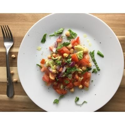 gFoodNow's tweet photo. These #Mediterranean #Chickpea #Salad #Jars with artichokes &amp; sundried tomatoes are the perfect packable lunch. https://t.co/ikevwr08Vi https://t.co/AJlh27Tk44