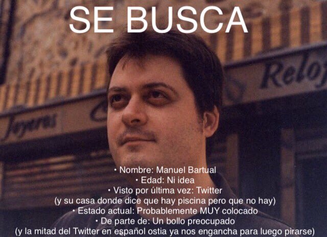 _Stardust_Girl's tweet photo. @ManuelBartual Está tardando otra vez, ya sabéis que significa: https://t.co/oSuj25YCNT