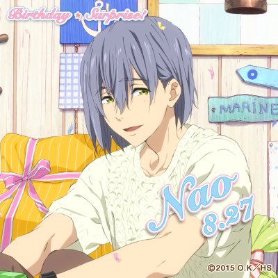 Free! 芹沢尚　ムビチケ 芹沢尚 | 劇場版 Free!-Road to the World-夢 #on my day off