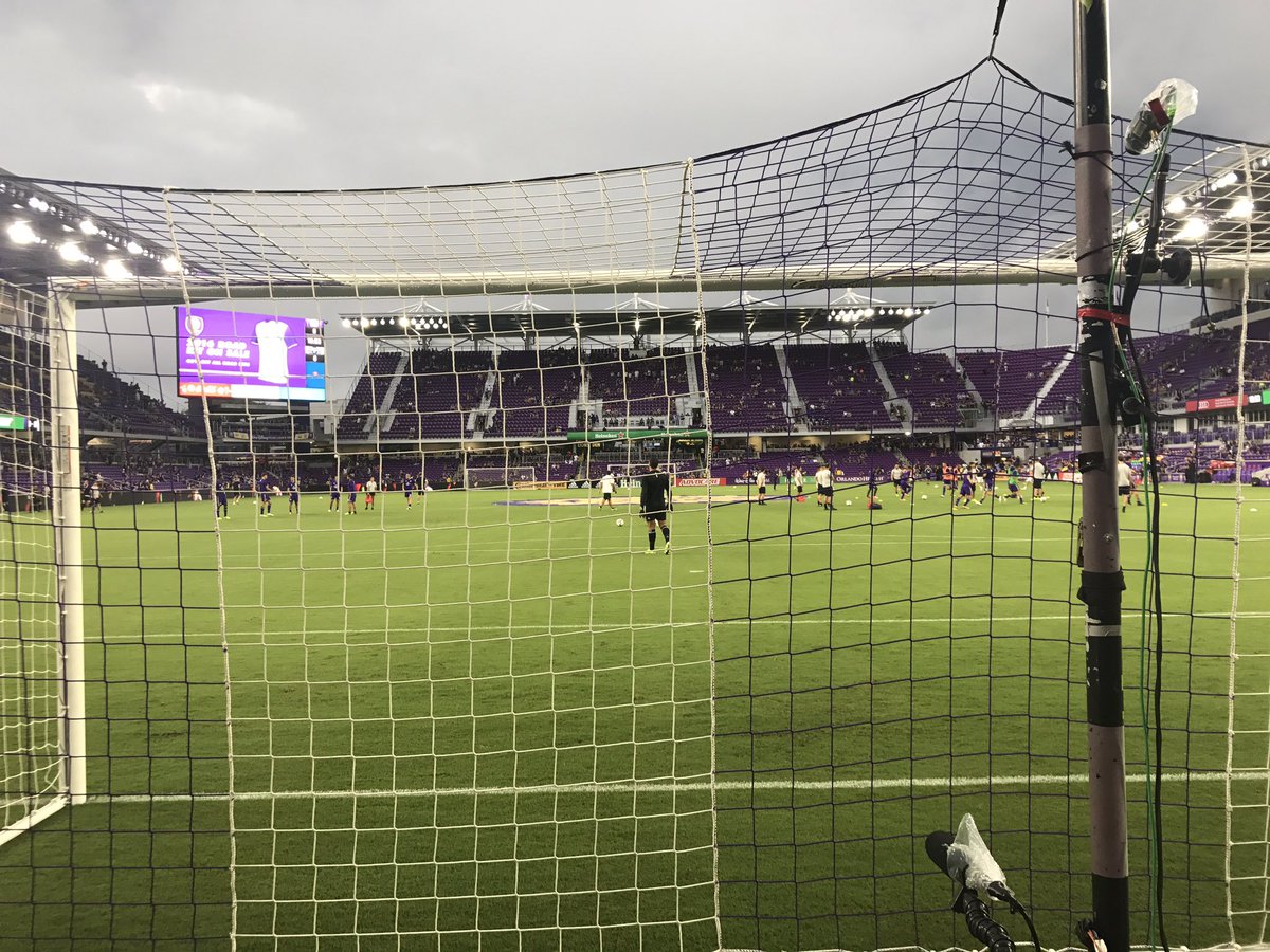 idocmedia's tweet photo. The @IronLionFirm has been kind enough to let me experience the game from their section. This is going to be awesome. #VamosOrlando https://t.co/JpbUbbFjk5