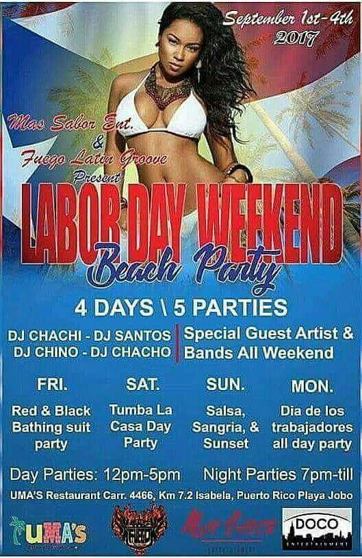 fuegocorp's tweet photo. #WORK. LETS #PARTY ALL DAY !!! TODO EL DIA!! AT #UMAS #PLAYAJOBO #ISABELA #PUERTORICO https://t.co/Wtp2zGbNQq