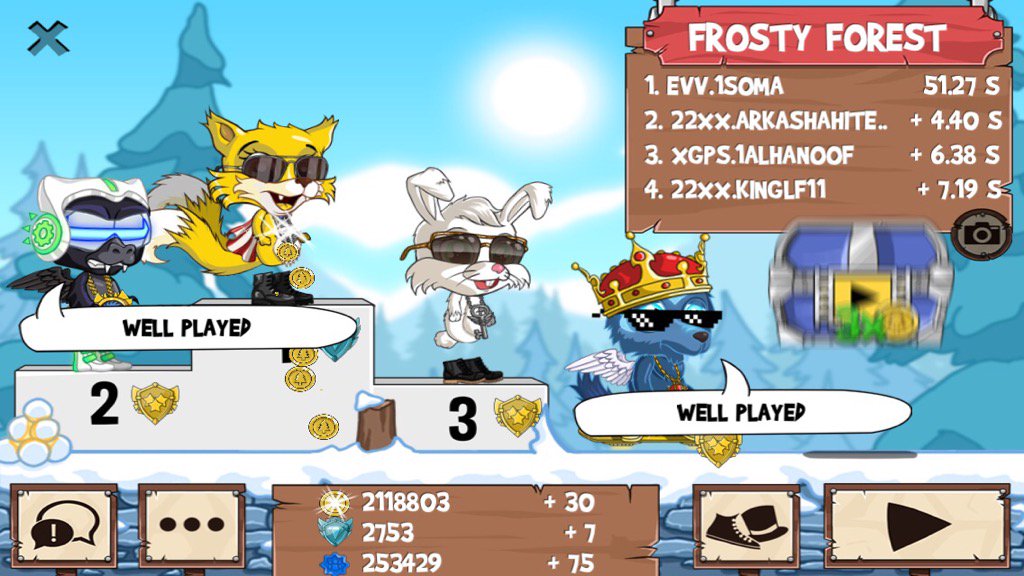 1SOMAx's tweet photo. All those guys just got washed #funrun2 #ArkashaHitech #1Alhanoof #KingLF11 https://t.co/kzxIe36gXA