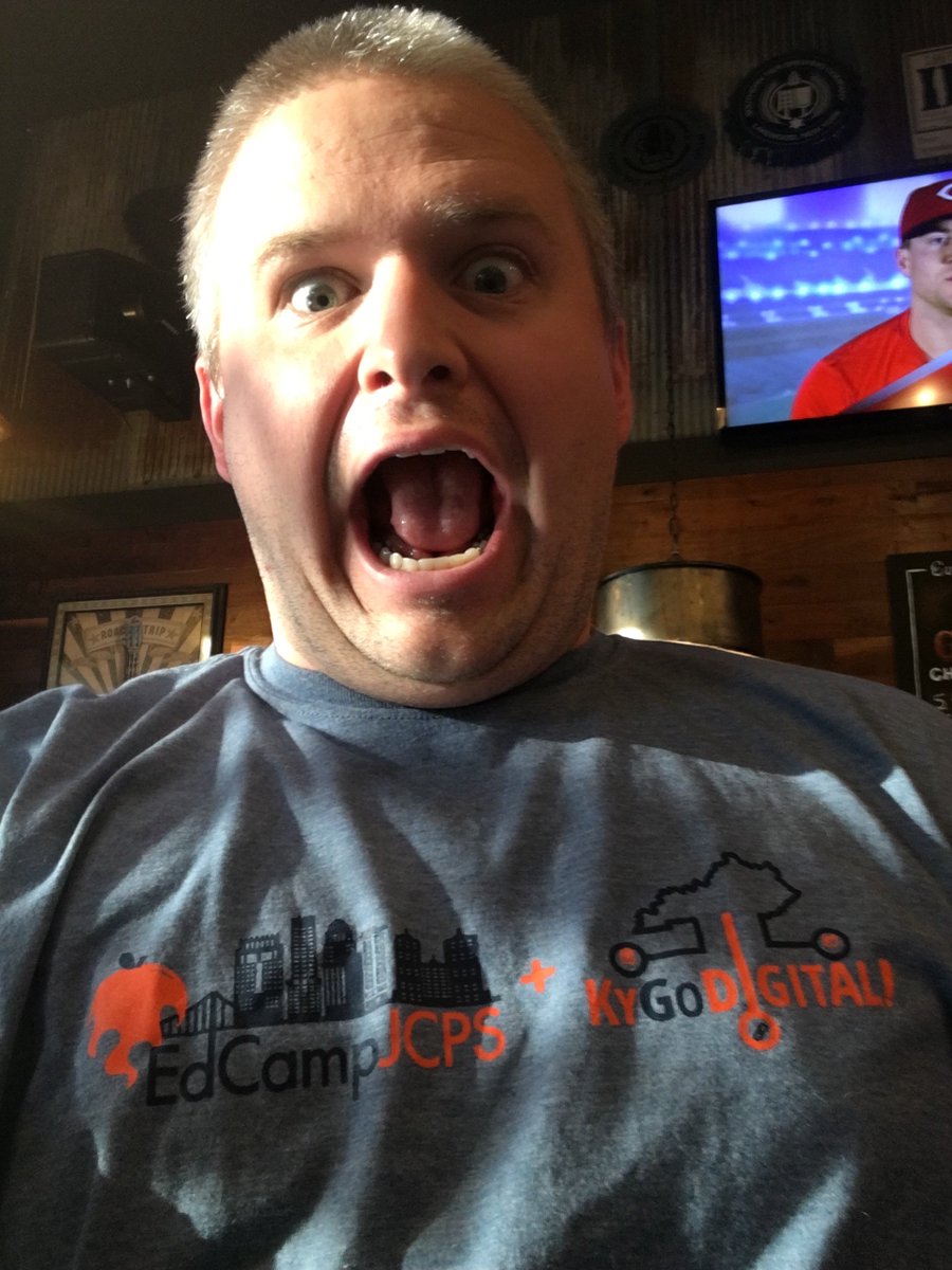 ChaseGoff's tweet photo. Hate that I missed #EdCampKY today, but I still rep'd the movement today! #KYGoDigital #EdCampJCPS https://t.co/RHztKBnHya