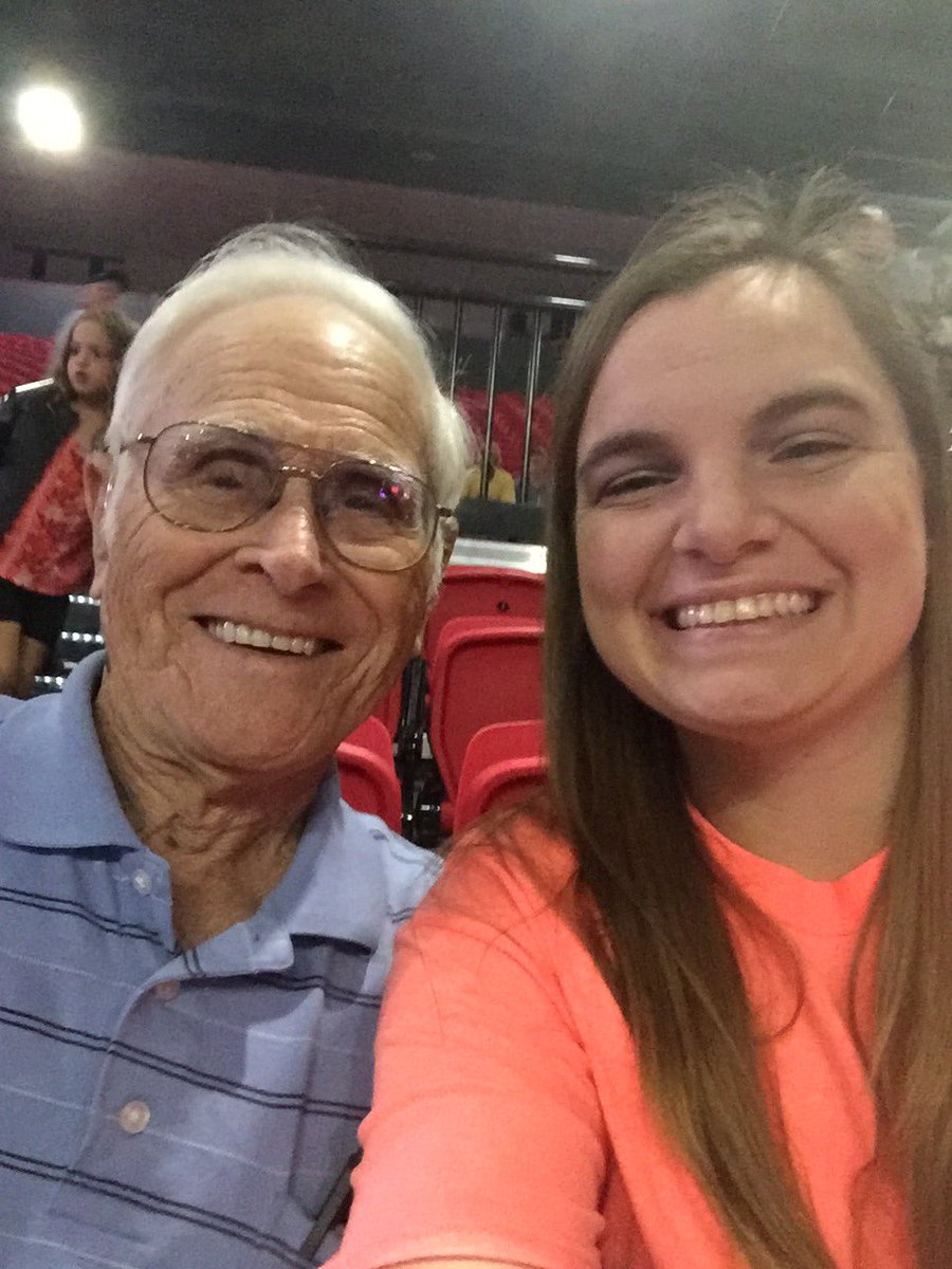 kelrod12's tweet photo. WWE with my Poppi! #WWEJonesboro https://t.co/6NoGSaTIvD
